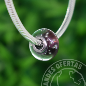 Murano Morado Claro Burbujas