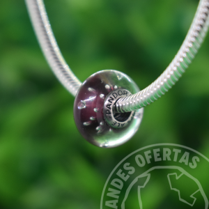 Murano Morado Claro Burbujas