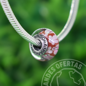 Murano Rosa Claro con Burbujas