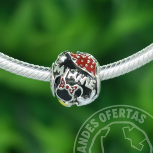 Charm Minnie Manía Plata