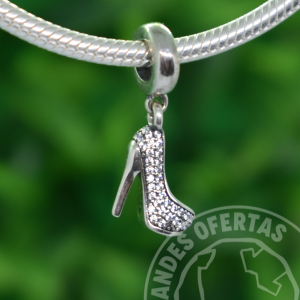 Charm Tacon Brillante Plata