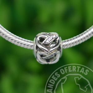 Charm Lazos de Amor Plata