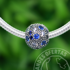 Clip Estrellas Cosmicas Azules Plata