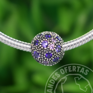 Clip Estrellas Cosmicas Moradas Plata