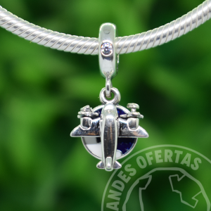 Charm Avioncito Plata