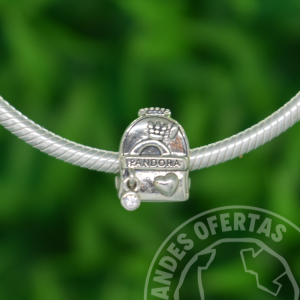 Charm Mochila Aventura Plata