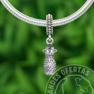 Charm Vestido Brillante Plata