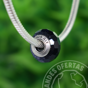 Murano Azul Oscuro Brillante Biselado