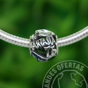 Charm Mickey Aniversario Fantasía Plata