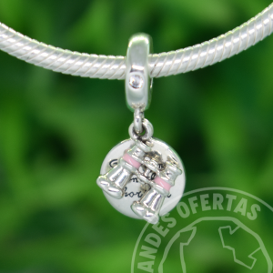 Charm Binoculares Plata