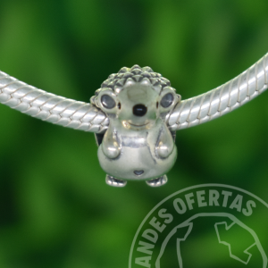 Charm Nino el Erizo Plata