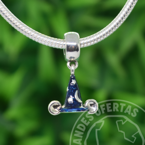 Charm Sombrero Mickey Hechicero Plata