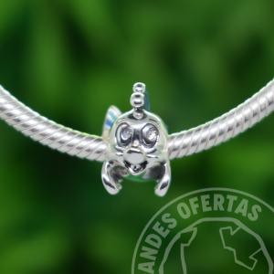 Charm Pez Flounder de La Sirenita Plata