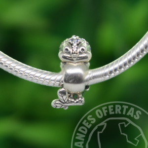 Charm Pajarito Blancanieves Plata