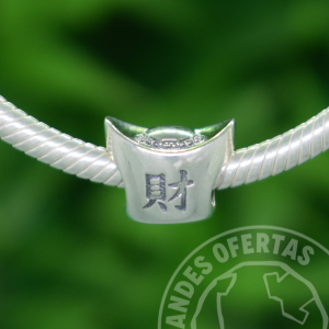 Charm Lingote Chino Plata