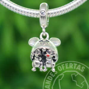 Charm Ardillitas Chip and Dale Plata
