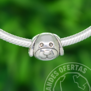 Charm Perrito Fiel Plata