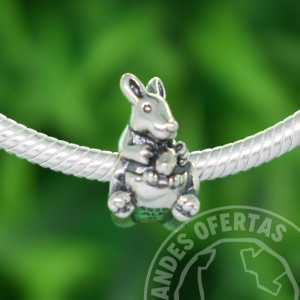Charm Canguro con Bebe