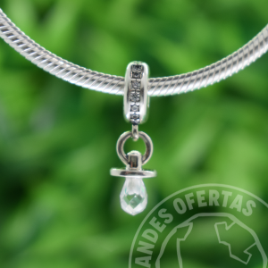 Charm Chupete Bebé Plata