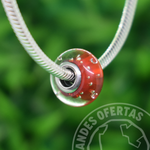 Murano Rojo con Burbujas