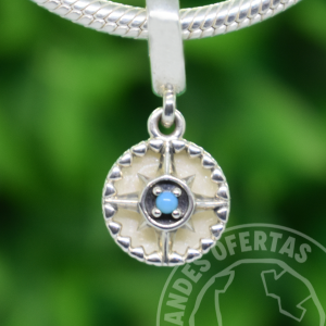 Charm Rosa de los Vientos Plata