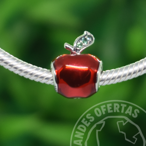 Charm Manzana Blancanieves Plata