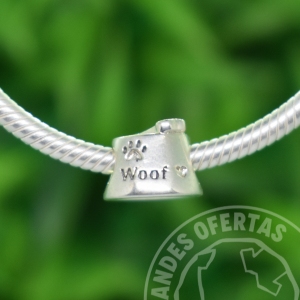 Charm Plato de Perrito Plata