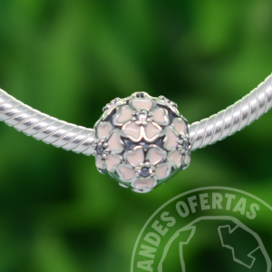 Clip Flores de Cerezo Plata