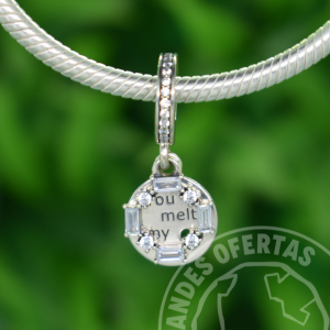 Charm Derrites Mi Corazon Plata