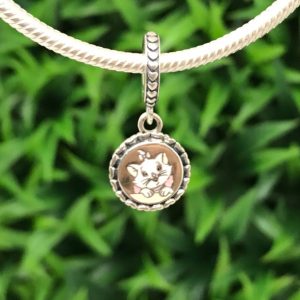 Charm Cat Lady Plata